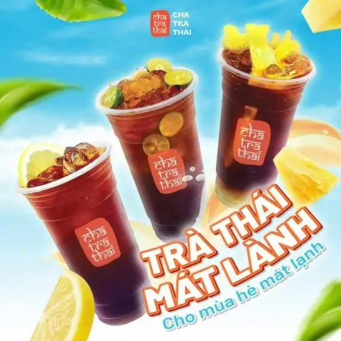 Hình ảnh Cha Tra Thai - Trà Thái Đường Phố Phong Cách BangKok - Tạ Quang Bửu