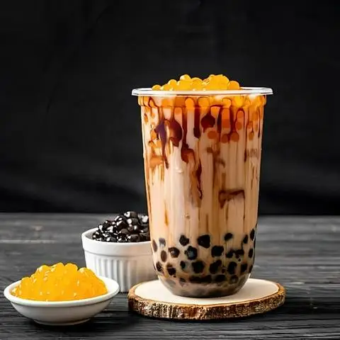 Hình ảnh Trà Sữa Dâu Xanh - Tân Kỳ Tân Quý