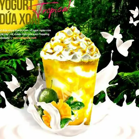 Hình ảnh Yogurt Dứa Xoài