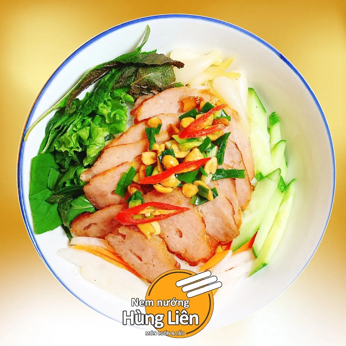 Hình ảnh Bún nem nướng