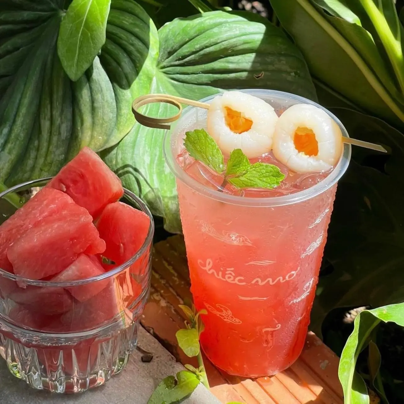 Hình ảnh Trà Dưa Hấu Vải