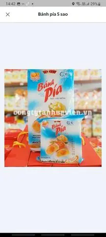 Hình ảnh Bánh pía 5 sao Tân Huê Viên