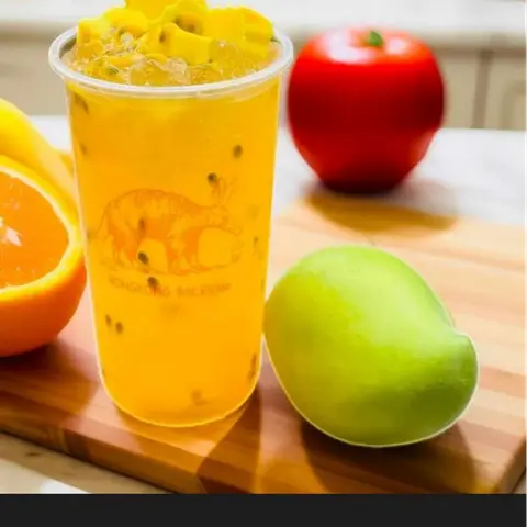 Hình ảnh trà xoài chanh dây 