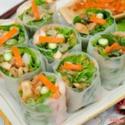 Hình ảnh Gỏi cuốn chay