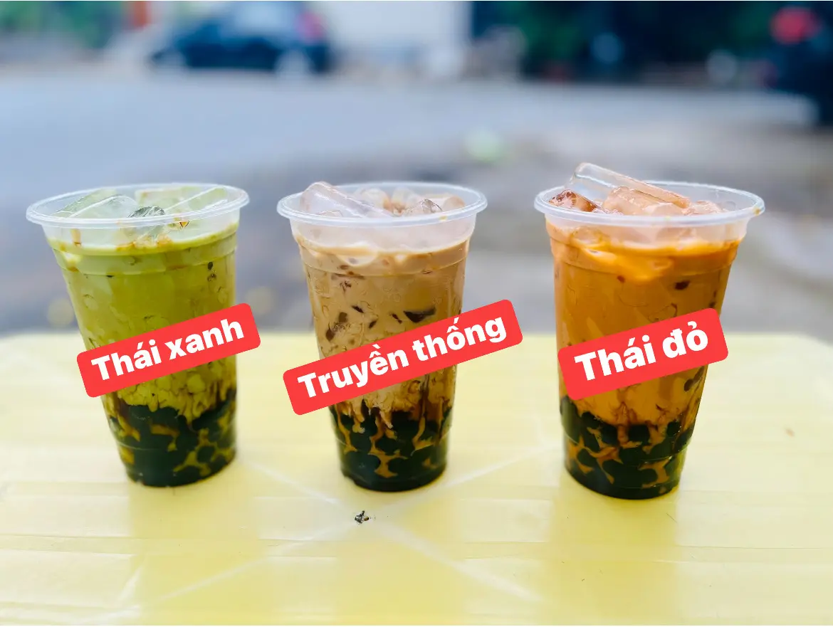 Hình ảnh Trà sữa thái đỏ
