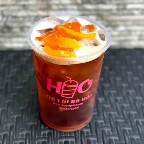 Hình ảnh Trà Dâu thạch trái cây ly 1 lít