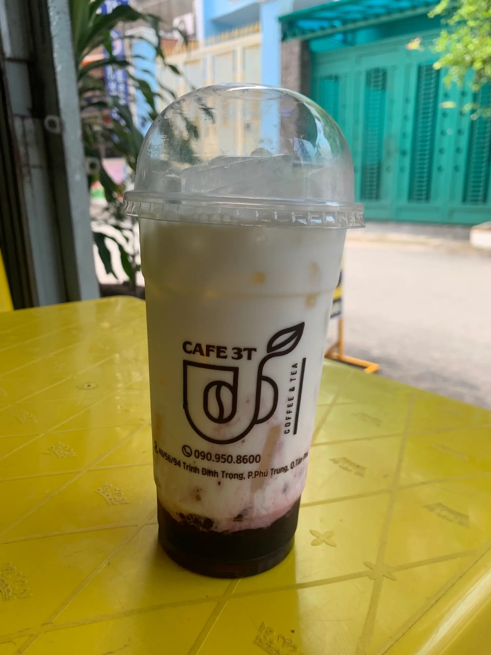 Hình ảnh Việt quất tắc latte