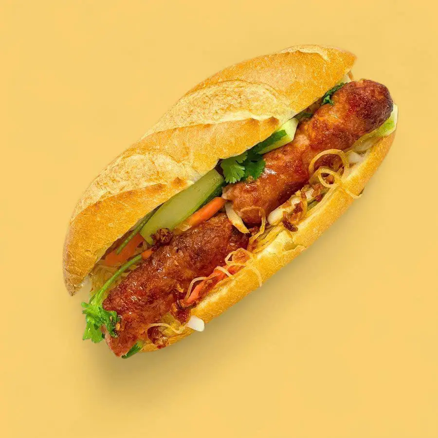 Hình ảnh Bánh Mì Nem Nướng