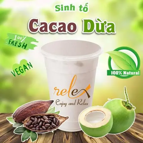 Hình ảnh Sinh tố Cacao - Dừa