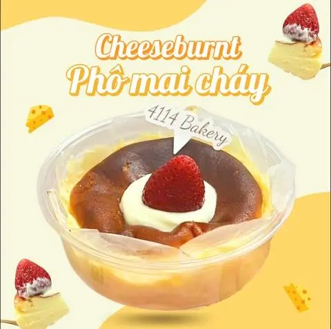 Hình ảnh Bánh phô mai cháy