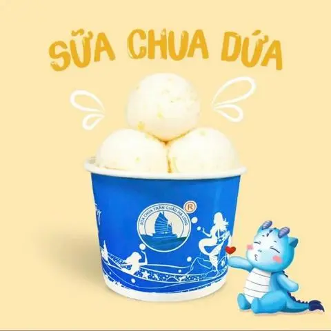 Hình ảnh Sữa chua dứa thơm
