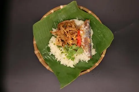 Hình ảnh Xôi măng cá