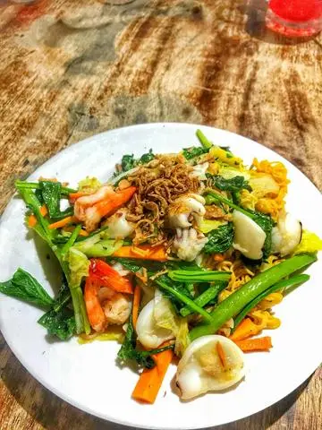 Hình ảnh Mì xào hải sản