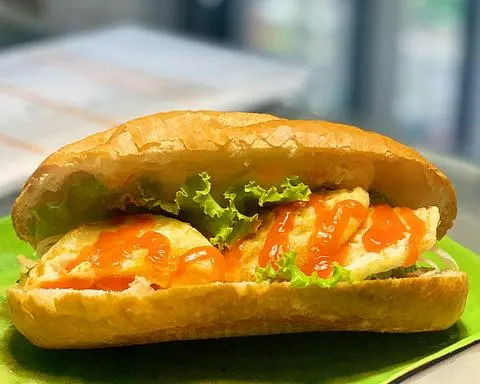 Hình ảnh Bánh mì 1 trứng
