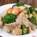 Hình ảnh Cơm bông cải xào thịt