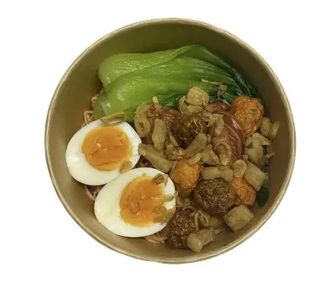 Hình ảnh Mì trộn thập cẩm cá viên