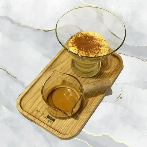 Hình ảnh CAFE KEM TRỨNG - Egg cream coffee