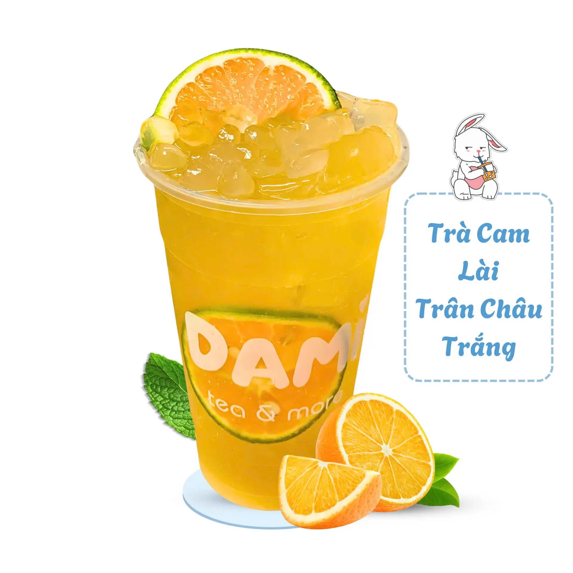 Hình ảnh Trà Cam Lài Trân Châu Trắng