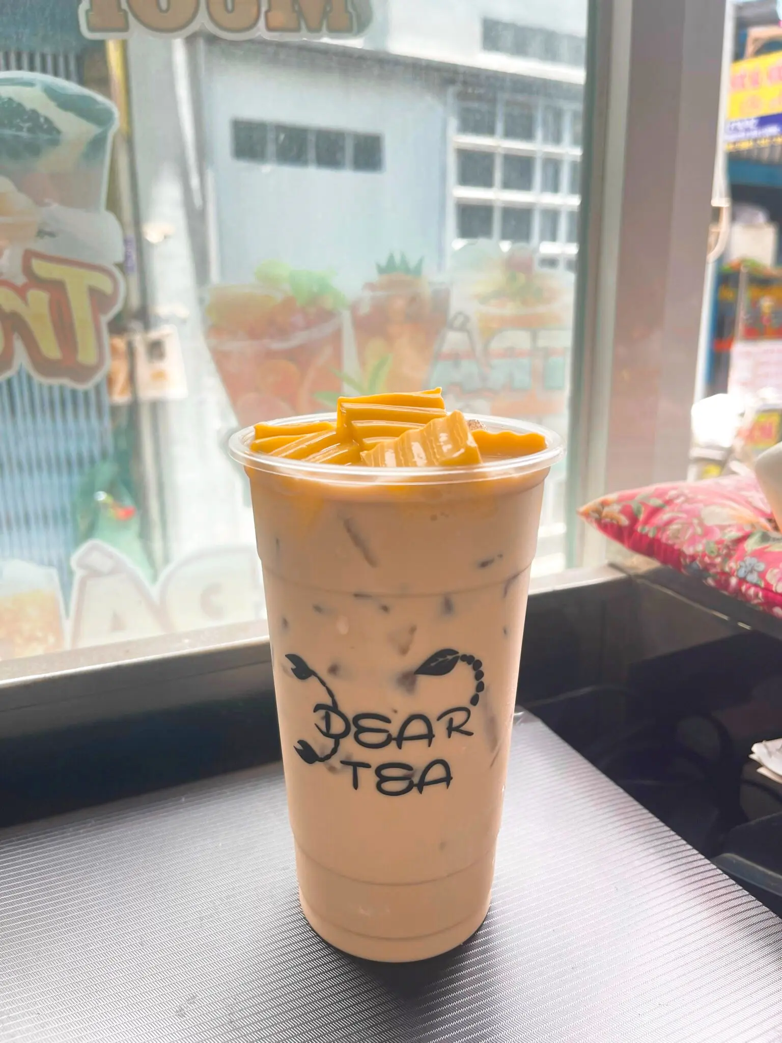 Hình ảnh Trà Sữa Pudding Trứng