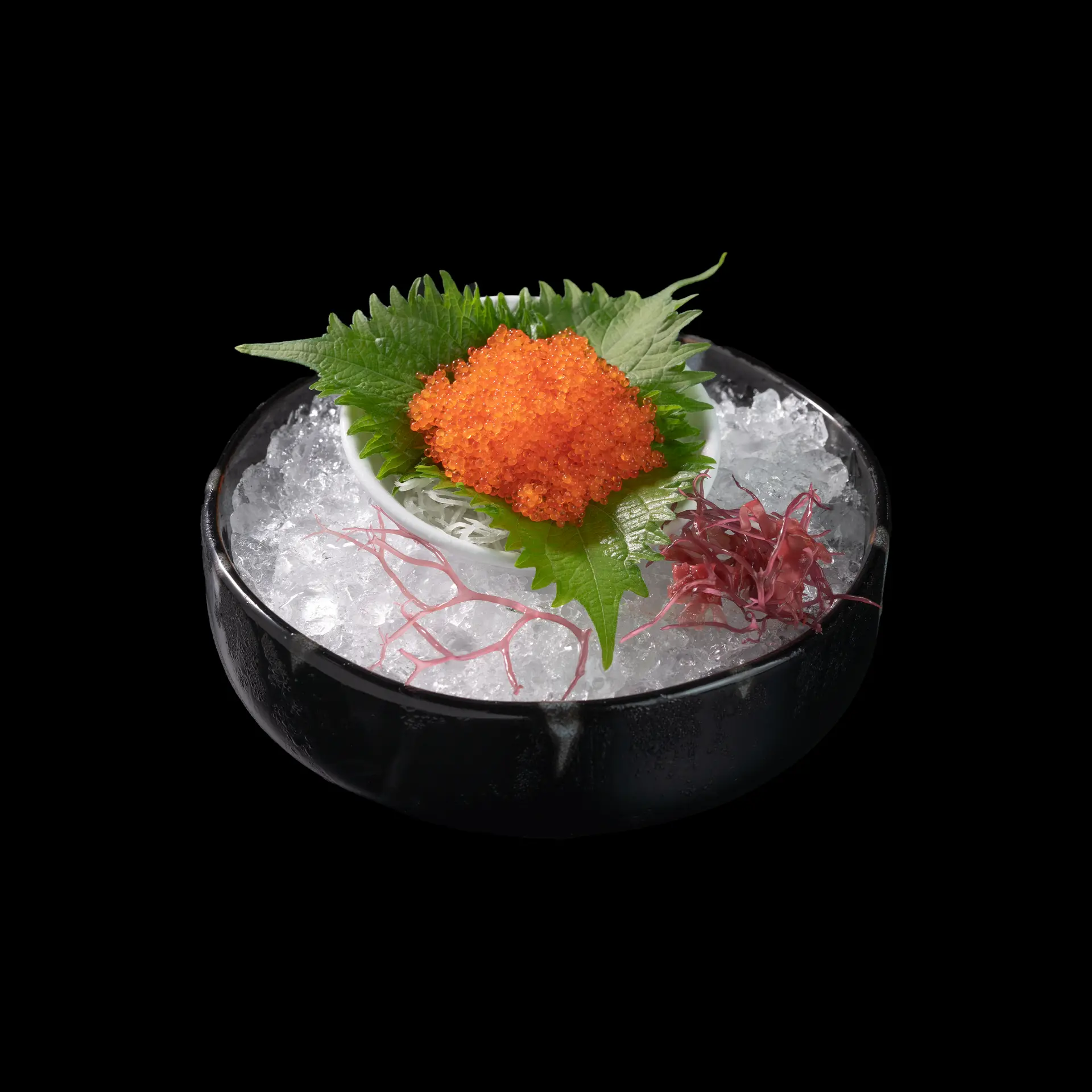 Hình ảnh SM1 Sashimi Trứng Cá Chuồn Đỏ