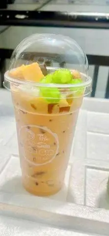 Hình ảnh Trà sữa truyền thống full topping