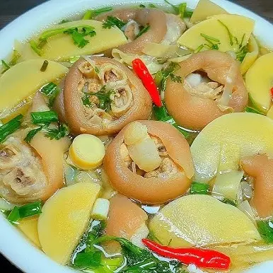 Hình ảnh GIÒ HEO XÁO MĂNG