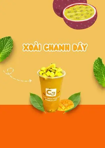 Hình ảnh Trà Xoài Chanh Dây