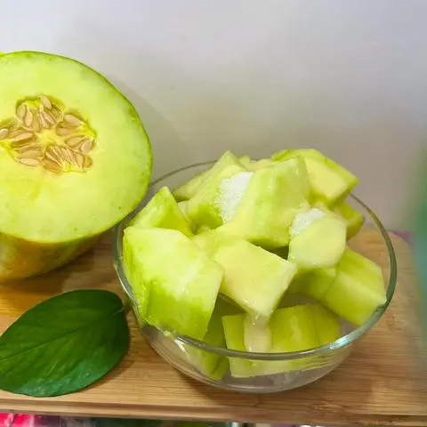 Hình ảnh Dưa gang dầm sữa đặc