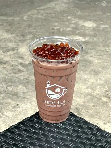 Hình ảnh Trà sữa gạo rang cà phê