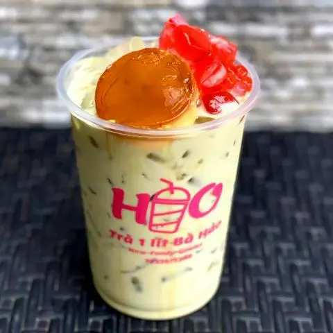 Hình ảnh Trà sữa Thái xanh ly 1 lít