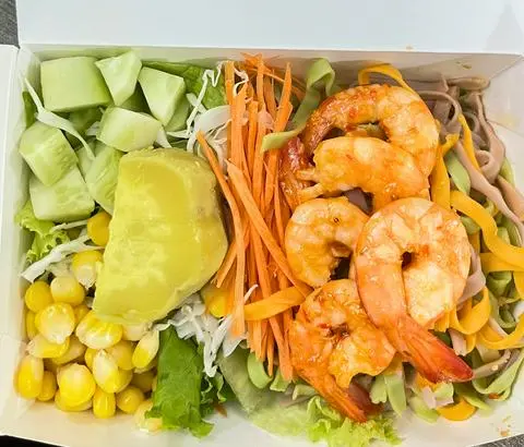 Hình ảnh Tôm sốt chanh dây cay - món mới