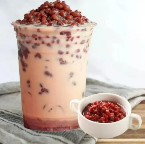 Hình ảnh Trà sữa đậu đỏ - Size L