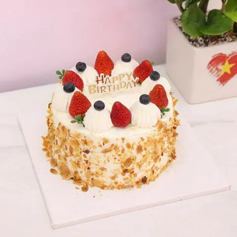 Hình ảnh Bánh Kem Bắp Hàn Quốc - Size 14cm