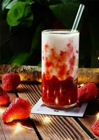 Hình ảnh Sữa chua dâu