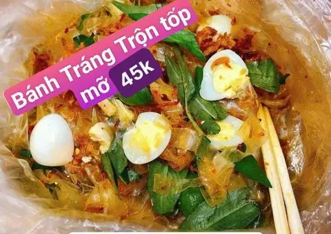 Hình ảnh Bánh tráng trộn sate tỏi