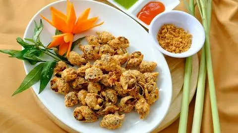 Hình ảnh Ốc hương rang muối