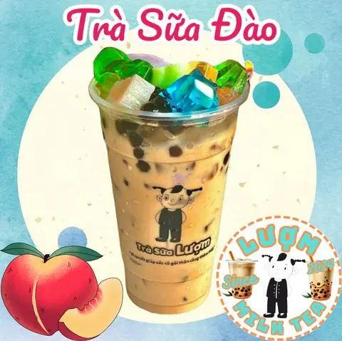 Hình ảnh Trà sữa đào