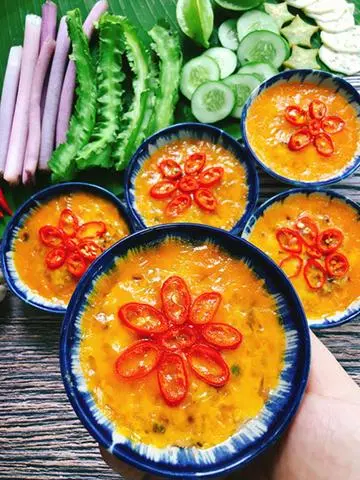 Hình ảnh Cơm+mắm chưng