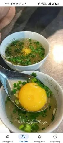 Hình ảnh trứng chần