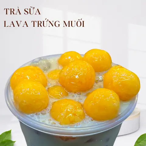 Hình ảnh Trà Sữa lava trứng muối