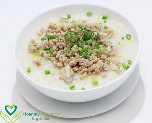 Hình ảnh Cháo em bé thịt  bằm