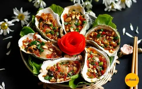 Hình ảnh hàu sữa nướng mắm tỏi ớt 10c