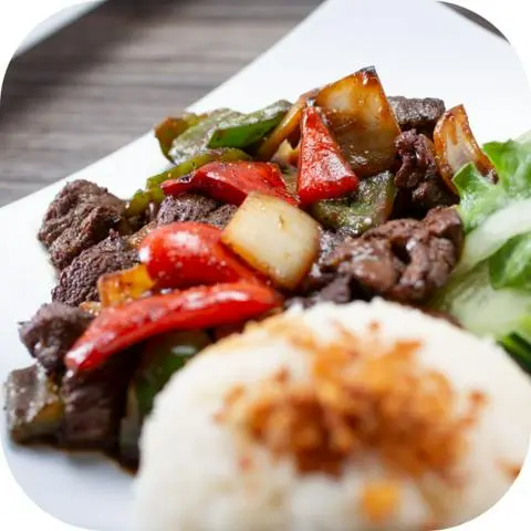 Hình ảnh Cơm bò lúc lắc