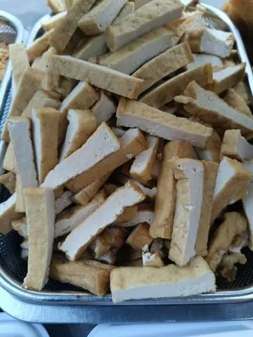 Hình ảnh đậu hũ chiên thêm 