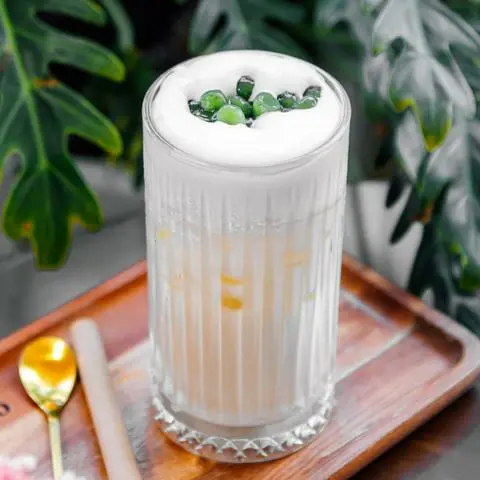 Hình ảnh Trà sữa olong chuối