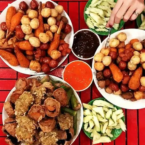 Hình ảnh Combo 4: 10 món xiên que