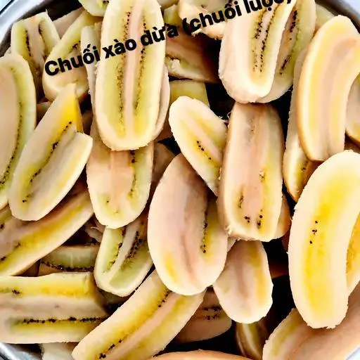 Hình ảnh Chuối xào dừa 500g 