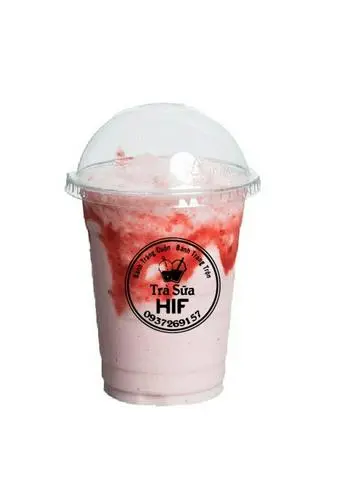 Hình ảnh sữa chua dâu 