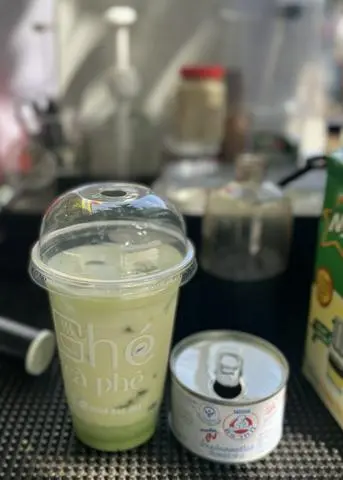 Hình ảnh Matcha Sữa Gấu (Nguyên Lon)