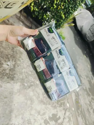 Hình ảnh Rong biển Hàn Quốc 3 gói